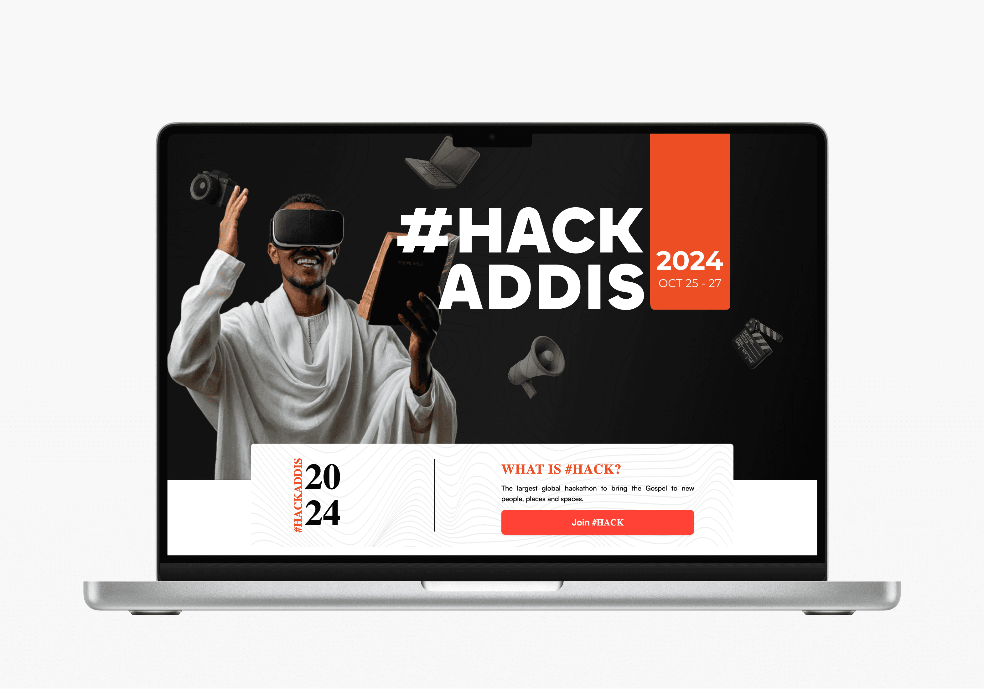 #Hack Addis Website